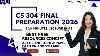 CS304  final term preparation 2026 |  Object Oriented Programming 100% MCQS  | Pro Gift free