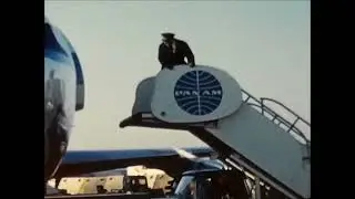 Pan American Boeing 707 Ground Operation in Idlewild (now JFK) 1958