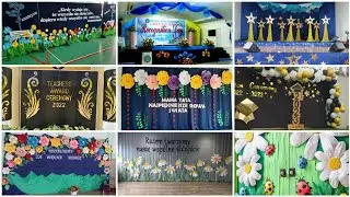 Annual Function Stage decoration ideas 2025😱|PTM board decoration ideas| Stage decoration ideas