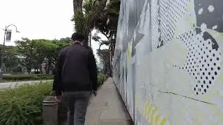 Bras Basah Rd - Outside CC2 Bras Basah MRT Station | Singapore Walking Tour