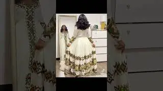 Ethiopian Habesha kemis 2022 for special occasions #dinklijoch #habesha #habeshawedding #ethiopia