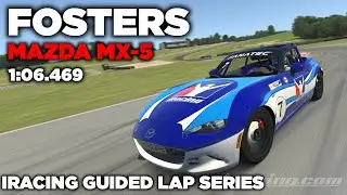iRacing Oulton Park Fosters MX-5 - Guide Lap + Hot Lap + Setup + blap file - 1:06,469