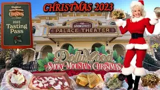 Dollywood Smoky Mountain Christmas 2023 Tasting Pass Food Review & Shows Walkthrough