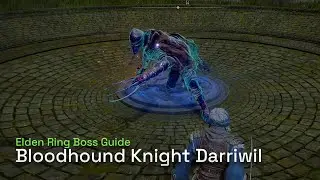 How To Defeat Bloodhound Knight Darriwil (Bloodhound's Fang Location) - Elden Ring Gameplay Guide