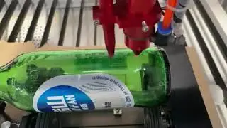 GoodCut CO2 Laser Engraving Cutting Machine with Rotary Up and Down Table