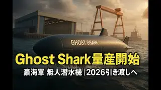 Ghost Shark量産開始 オーストラリア海軍無人潜水機