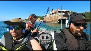 Exploring South Manitou Island shipwreck