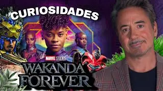 BLACK PANTHER WAKANDA FOREVER Curiosidades Explicado Easter Eggs por Tony Stark