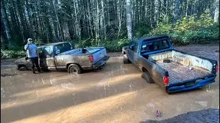 Raw uncut footage of mudding up blue ridge in coos county Oregon pt.2
