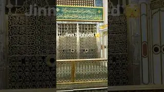 Jinn Spotted inside Roza E Rasool🫤 #madina #saudiarabia #ytshorts #yt #travel #viralshort #jinn #ai