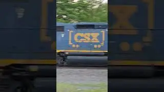 60MPH CSX Local L355 - GP38-3 #2022 & GP40-3 #6524 - Unionville OH