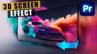 How to Create a BASIC 3D Screen Effect in Premiere Pro