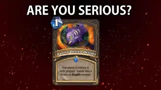 Hearthstone - 4 NEW Crazy Wailing Caverns Cards Revealed. Overpowered 1 Mana Disruption?