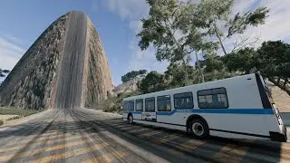 1,000,000 Feet Mountain vs Bus!💥 Who will win?😨 Beamng.Drive 
