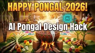 Revolutionize Your Pongal Designs 5 MINUTE Hack with Gemini Pro Ai Tool