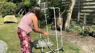 Clothes drying rock 