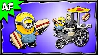 Mega Bloks Minions Flying Hot Dogs Stop Motion Build Review