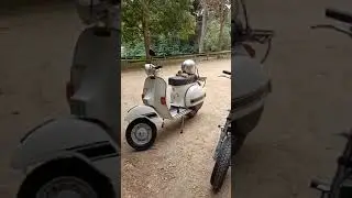 Una vuelta con la SUMCO DINGO Y VESPA P200E