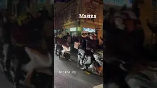 Bajkeri stižu na doček studenata - Beograd