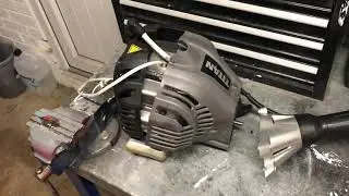 Ремонт и переделка бензинового триммера Titan 25cc, часть №1