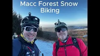 Macc forest snow biking