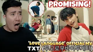 TXT (투모로우바이투게더) 'Love Language' Official MV | REACTION