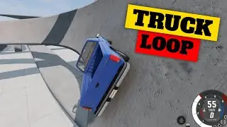Truck Loop   BeamNG Drive gameplay