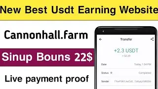New Best Usdt Earning Website||Live payment proof||#Earnsaad