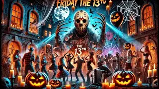 🎃 Silver Buffalo Friday The 13th Texture Mask Paper Plates Cups Napkins | Best Friday the 13th Party