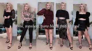 TOPSHOP + ASOS + ZARA: Black Friday Haul 2019