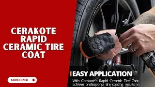 CERAKOTE Rapid Ceramic Tire Coat Review &mdash; Deep Black, No Sling