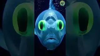 The Alien Fish with a Transparent Head#wildlifedocumentary