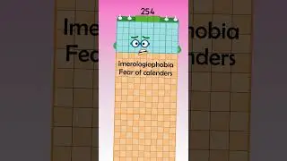 Sprunki OC Numberblocks 254 Phase 4 #sprunki #numberblocks #phobiablocks