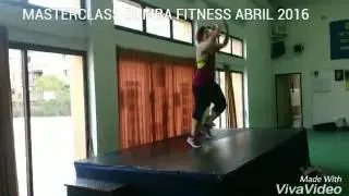 ZUMBA FITNESS NUBE DE PEGATINA SANDRA MORI Y JORGE RUIZ GIL