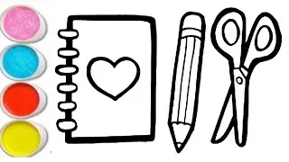 How to Draw A Scissors Step by Step || Scissors draw  | Realistic Scissors Drawing