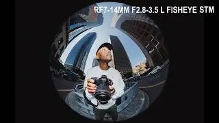 In LA with Canon Explorer of Light Atiba Jefferson & the Canon RF7-14mm F2.8-3.5 L FISHEYE STM Lens
