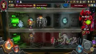 Monster Train 2 - Underlegion & Stygian Guard - Daily Challenge 50,000 Points - No Commentary