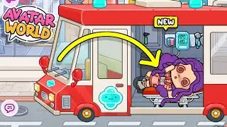 HOW TO GET AN AMBULANCE? // AVATAR WORLD / HAPPY GAME WORLD
