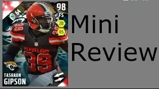 NFL Movers Tashaun Gipson | Mini-Review | Madden 16 Ultimate Team Gameplay