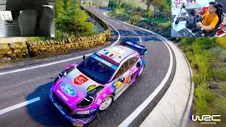 WRC Generations - Ford Puma Rally1 | Spain Rally 2025 | Thrustmaster T300RS + TH8A Gameplay