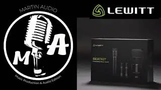 Lewitt 'Beat Kit' - Drum mix - Glyn Johns drum mic'ing technique
