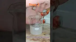 Preparation of Benzoic Acid From Sodium Benzoate [Step 2] ASMR