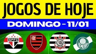 JOGOS DE HOJE! COPA S&Atilde;O PAULO DE FUTEBOL J&Uacute;NIOR 2026 | JOGOS DESTE DOMINGO 11/01/2026 | COPINHA! 