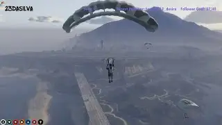 BUNNY TAKES DOM DASILVA & THE COMMONWEALTH SKYDIVING | NoPixel WL Highlight Clip