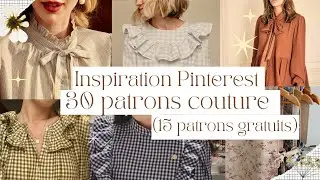 What patterns should I use for these Pinterest inspirations? (15+ free patterns included!)