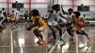 Kevin &ldquo;KJ&rdquo; Harper at the @OntheRadarHoops Sweet Sixteen. @TeamForrest_AAU with a win over Nightrydas