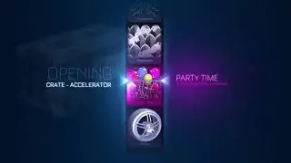 I Got Party Time Out Of My First Accelerator Crate + First Goal Using It!