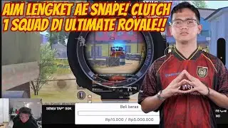 Clutch Satu Squad‼️AE Snape Gameplay UR Paling Barbar 🥶😱 #pubgmobileindonesia