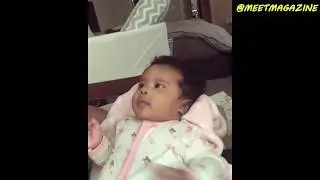Melody Love Norwood talks at 2 months old! Baby says I love you, yeah, daddy! #LHHH