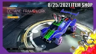 *Import* Forest Green Octane: Framework Animated Decal! | Rocket League Item Shop (25/8/2021)